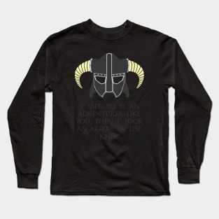 Arrow in the knee Long Sleeve T-Shirt